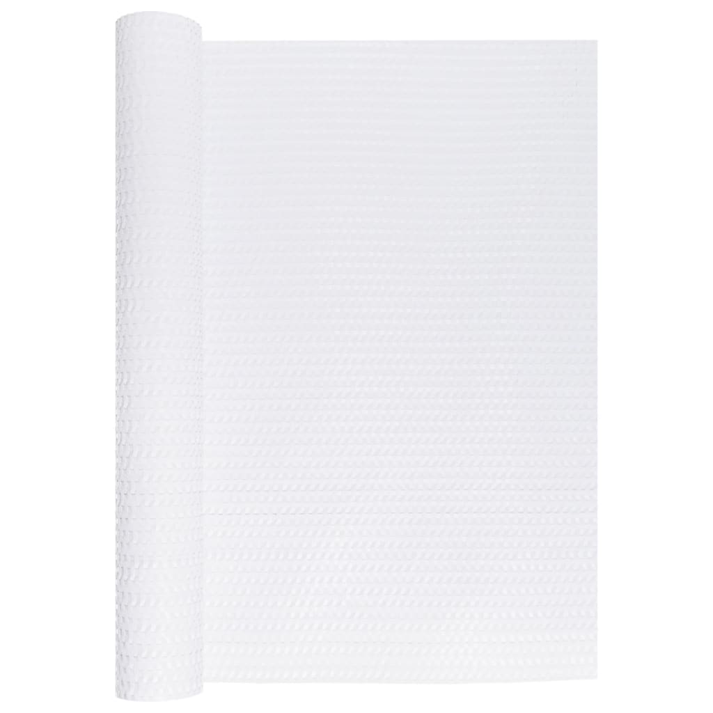 Obrazovka balkonu Vidaxl 500x80 cm Poly Rattan White