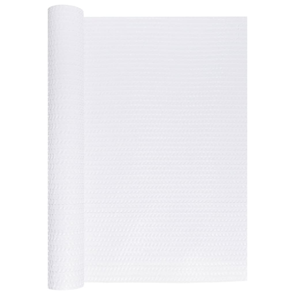 Pantalla de balcón Vidaxl 1000x90 cm Poly Rattan White