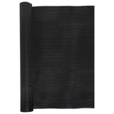 Écran de balcon Vidaxl 300x90 cm Poly Rattan Black