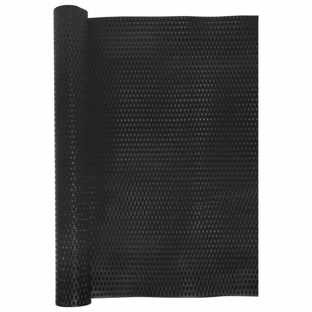 Vidaxl balkongskjerm 400x80 cm Poly Rattan Black