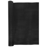 Obrazovka balkonu Vidaxl 600x100 cm Poly Rattan Black