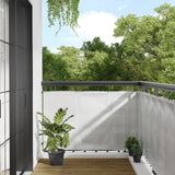 Vidaxl Balcony screen 90x500 cm 100% Oxford Polyester Light gray