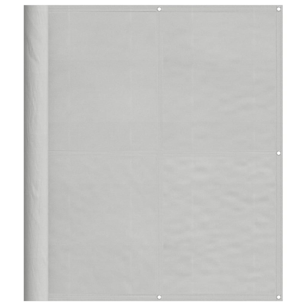 VidaXL Balkonscherm 120x300 cm 100% oxford polyester lichtgrijs