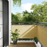 Vidaxl Balcony Screen 75x400 cm 100% Oxford Polyester Sand -colorato