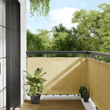 Vidaxl Balcony Screen 90x500 cm 100% Oxford Polyester Sand -Collorato