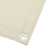 Vidaxl balkongskärm 75x800 cm 100% Oxford Polyester Cream -färgad