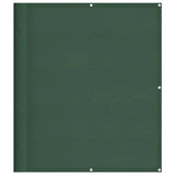 Pantalla de balcón Vidaxl 120x700 cm 100% Oxford Polyester Dark Green