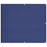 Pantalla de balcón Vidaxl 90x700 cm 100% Oxford Polyester Blue