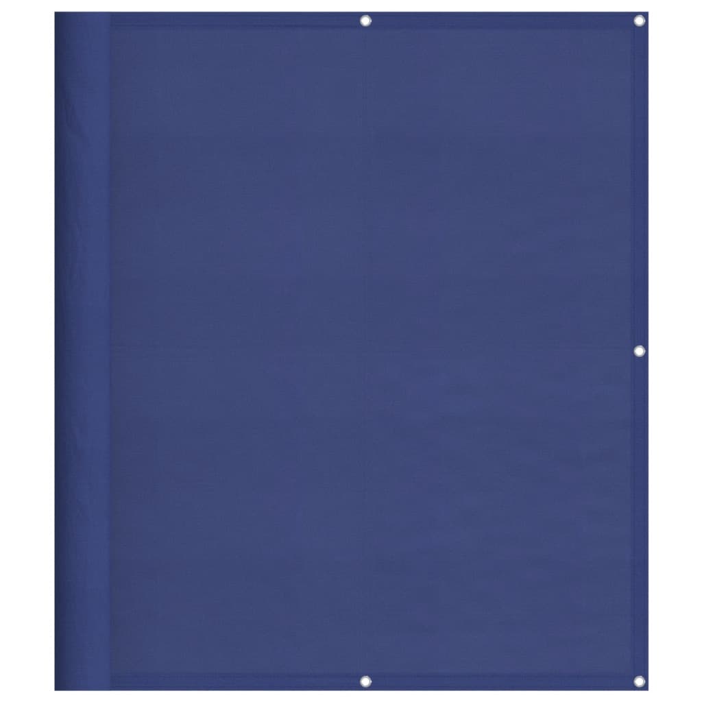 VidaXL Balkonscherm 120x700 cm 100% oxford polyester blauw