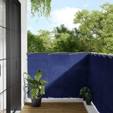 Vidaxl Balkon zaslon 120x800 cm 100% Oxford poliester Blue