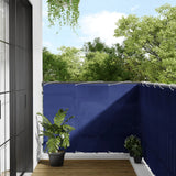 Vidaxl Balkon zaslon 120x1000 cm 100% Oxford poliester Blue