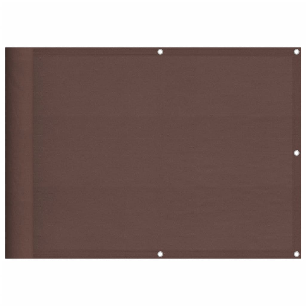 Screen balkonu Vidaxl 75x700 cm 100% Oxford Polyester Brown