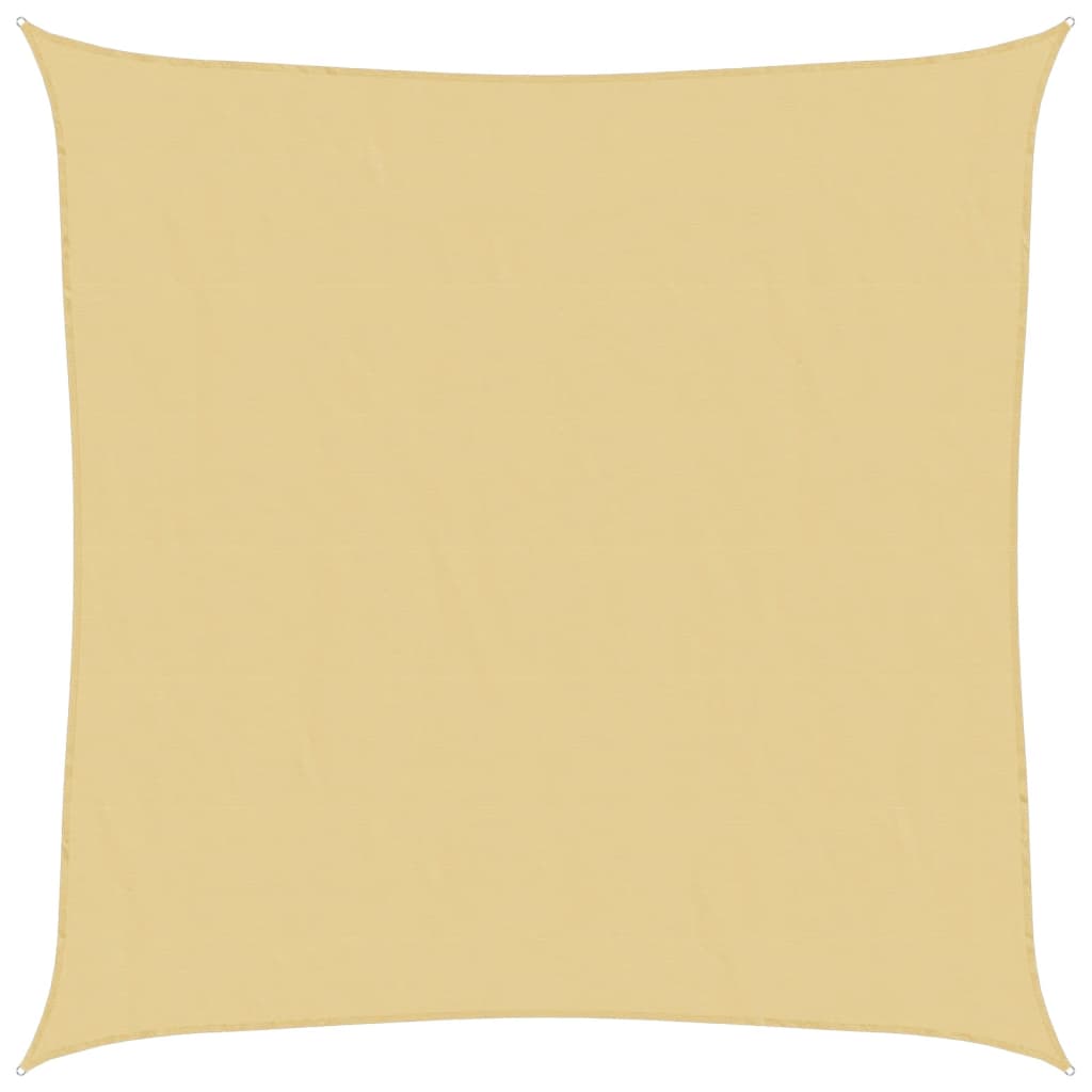 Vidaxl Zonnezeil 3x3 m 100% Polyester Oxford Sand -colored