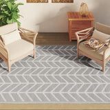 Vidaxl outside rug Arakil 160x230 cm pp gray