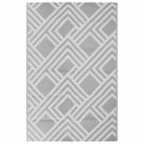 VidaXL outside rug arakil 190x290 cm pp gray