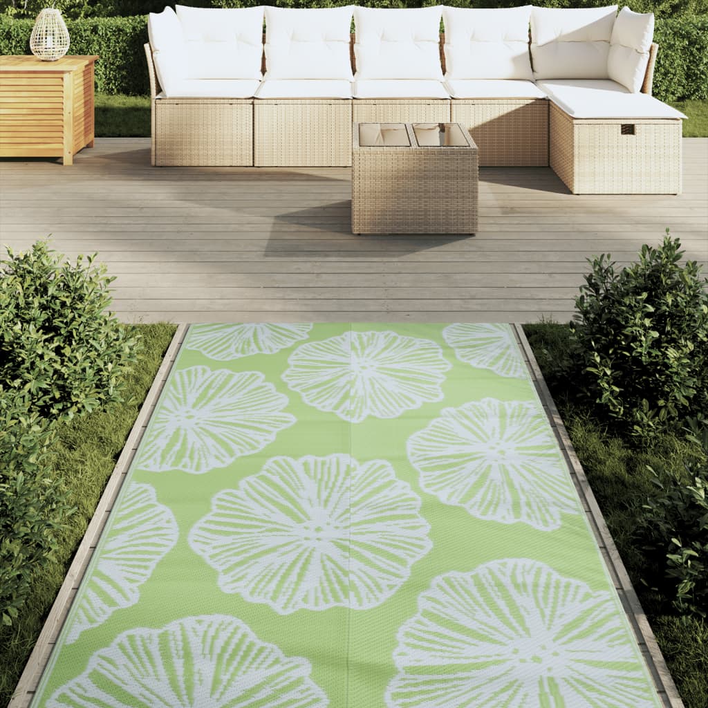 VidaXL Buitenkleed 120x180 cm polypropeen groen