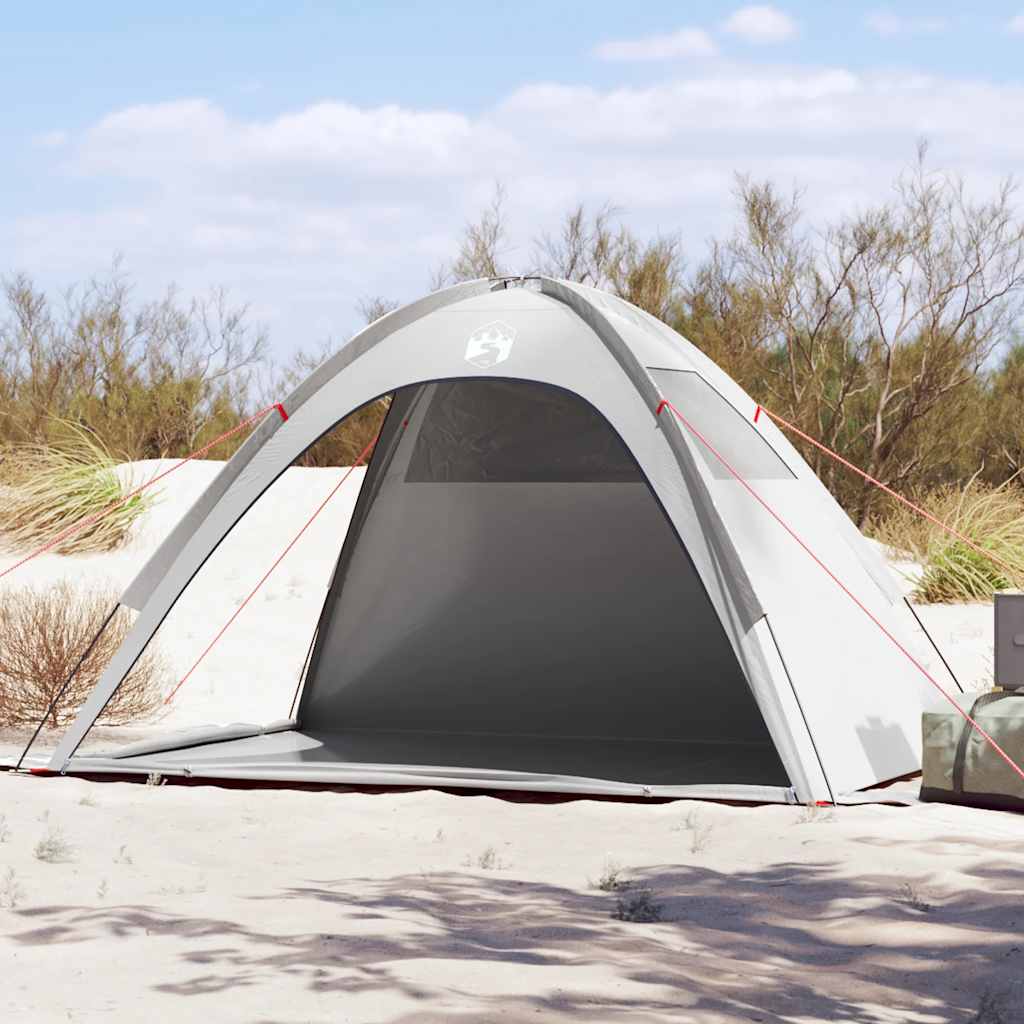 Vidaxl Beach Tent Waterproof Gray