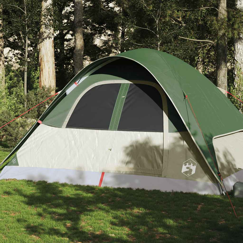 Vidaxl Dome Stan 6-person vodotěsná zelená