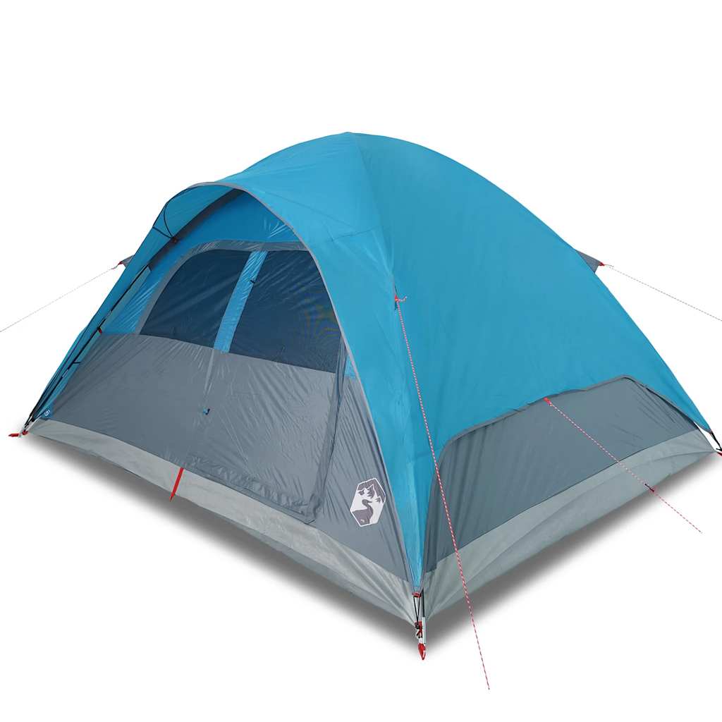 Vidaxl Dome tent 6-person waterproof blue