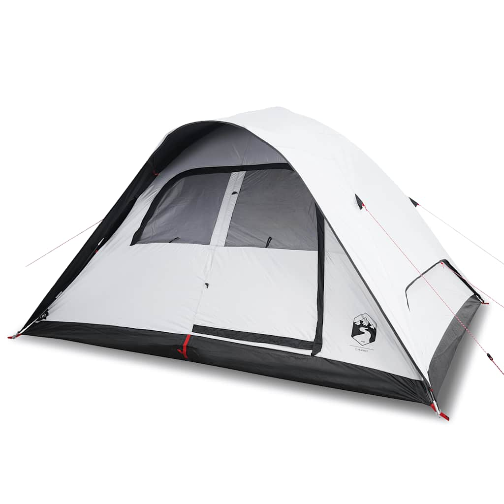 Vidaxl Dome Tent 6-osobowy wodoodporny kurz biały