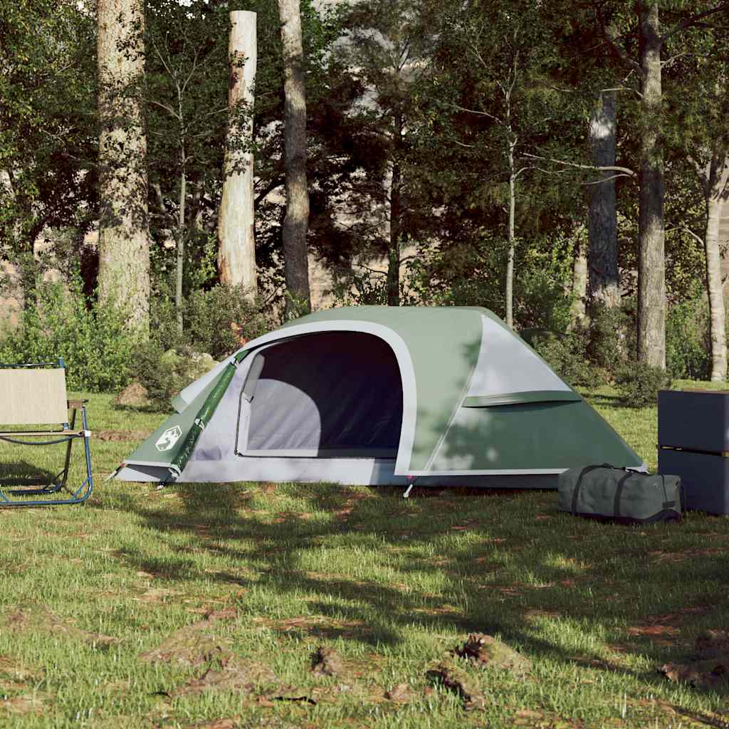 Vidaxl Dome Tent 1-osobowy wodoodporny zielony