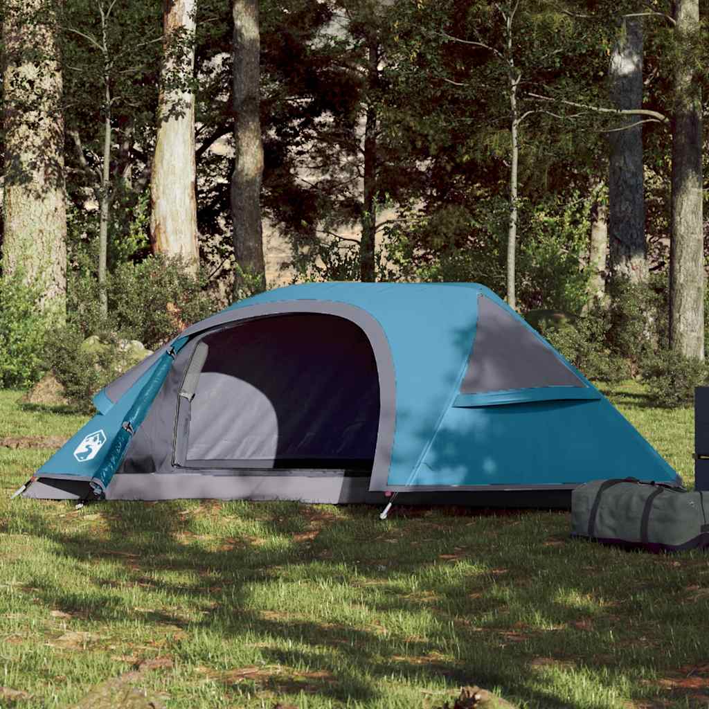 Vidaxl Dome tent 1-person Waterproof Blue