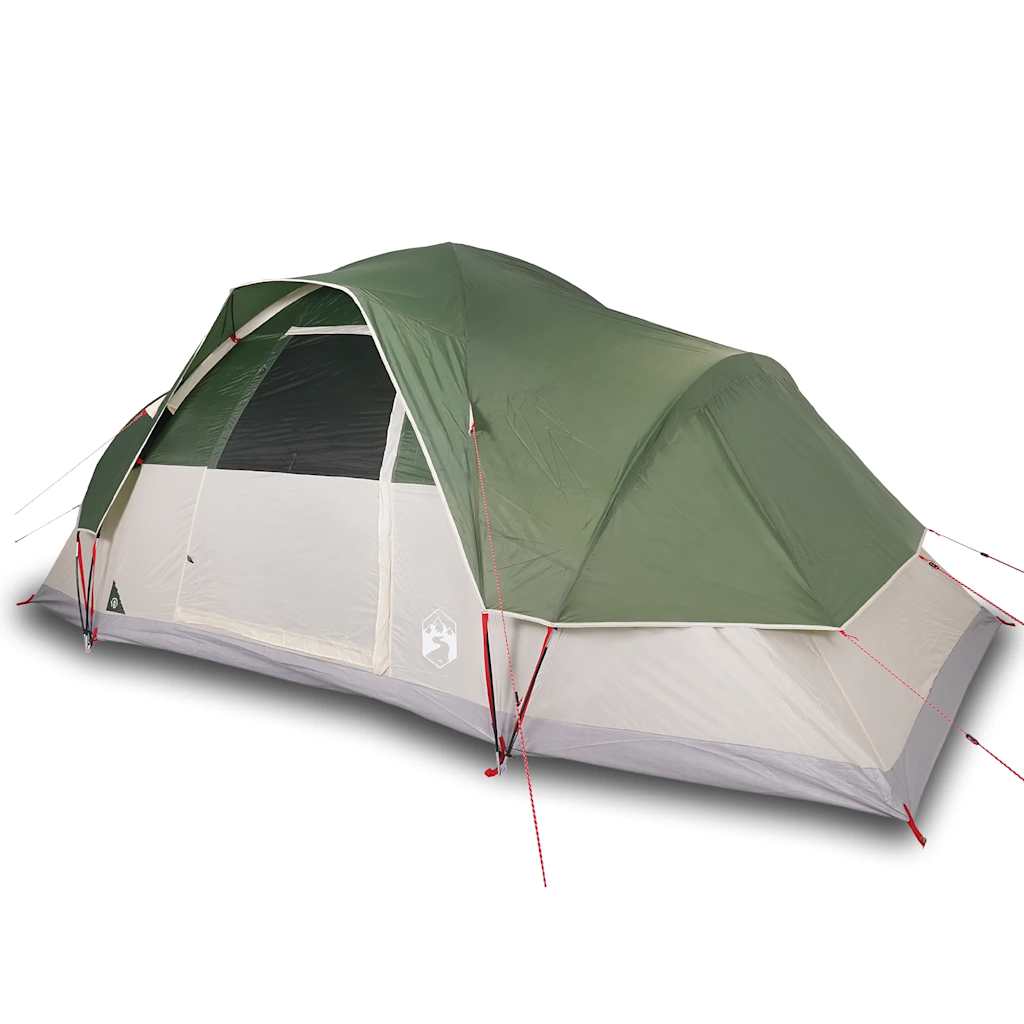 Vidaxl Dome tent 9-person Waterproof Green