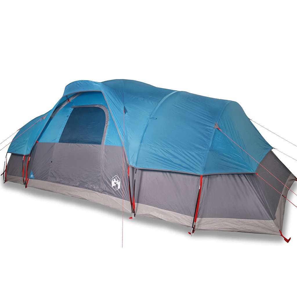 VidaXL umbrella tent for family 11-person waterproof blue