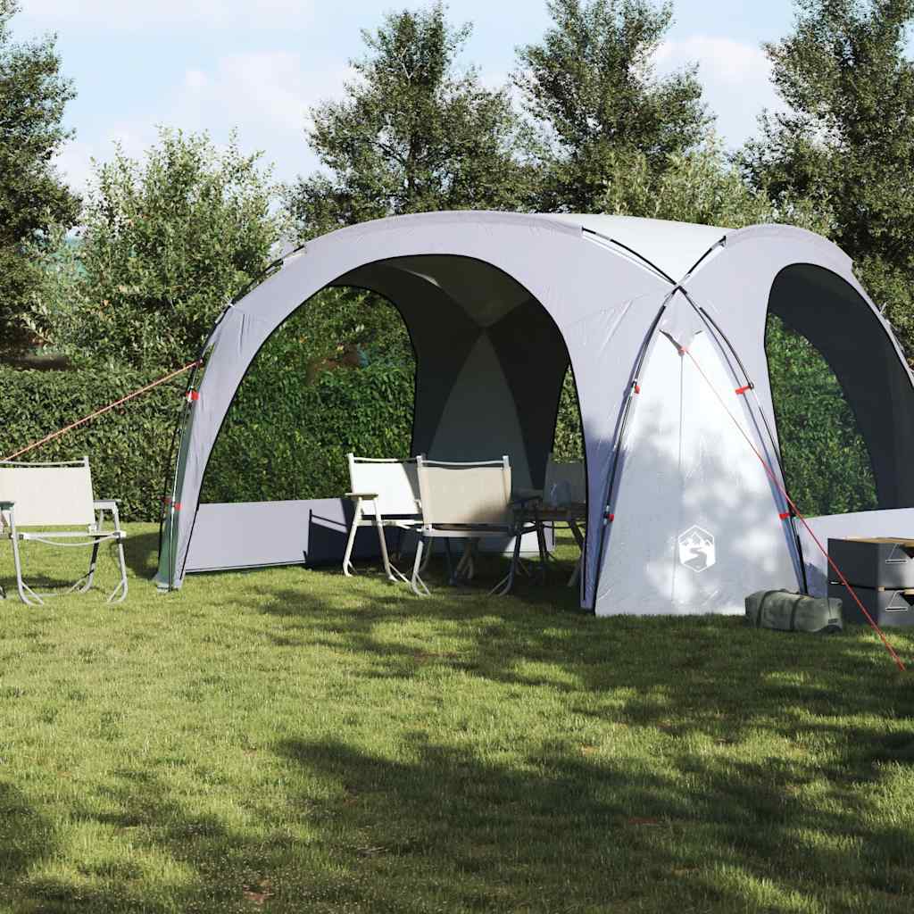 Vidaxl PartyTent Waterproof White and Grey