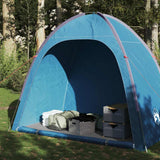 Tenda di stoccaggio vidaxl blu impermeabile