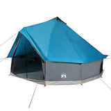 Vidaxl Tipitent for family 10-person waterproof blue