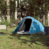 Vidaxl Tunnel tent 2-person waterproof blue