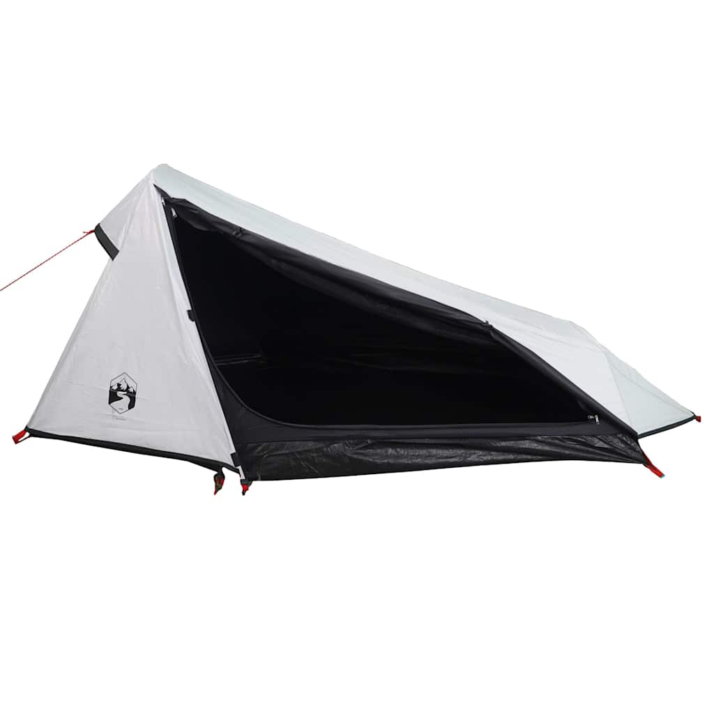 Vidaxl Tunnel Tent 1-Person vanntett ut nattstoff hvit