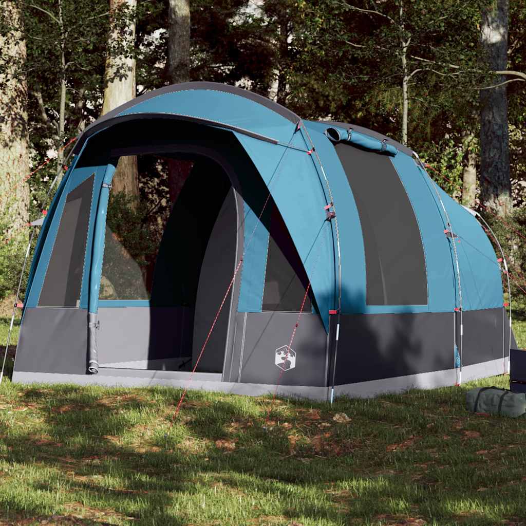 Tenda tunnel Vidaxl Blu impermeabile per 3 persone