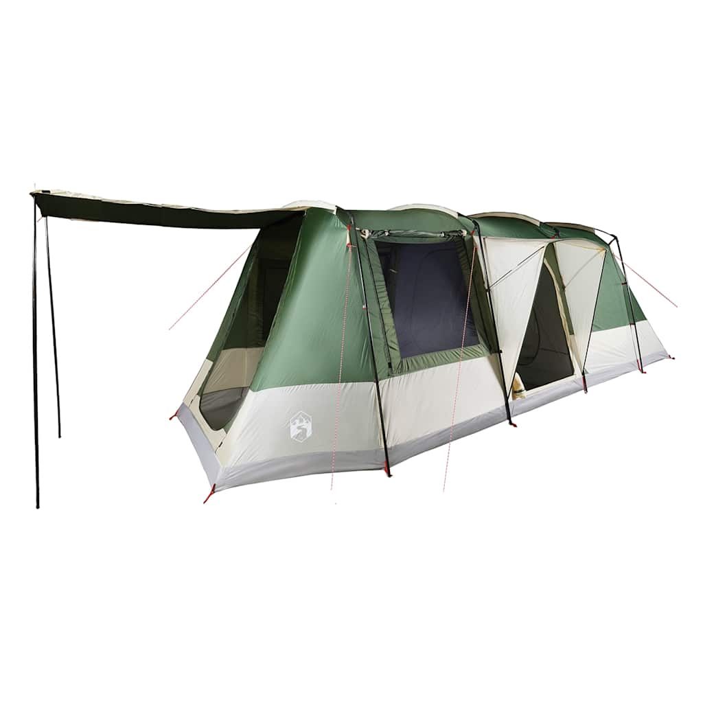 Vidaxl Tunnel tent 4-person Waterproof Green