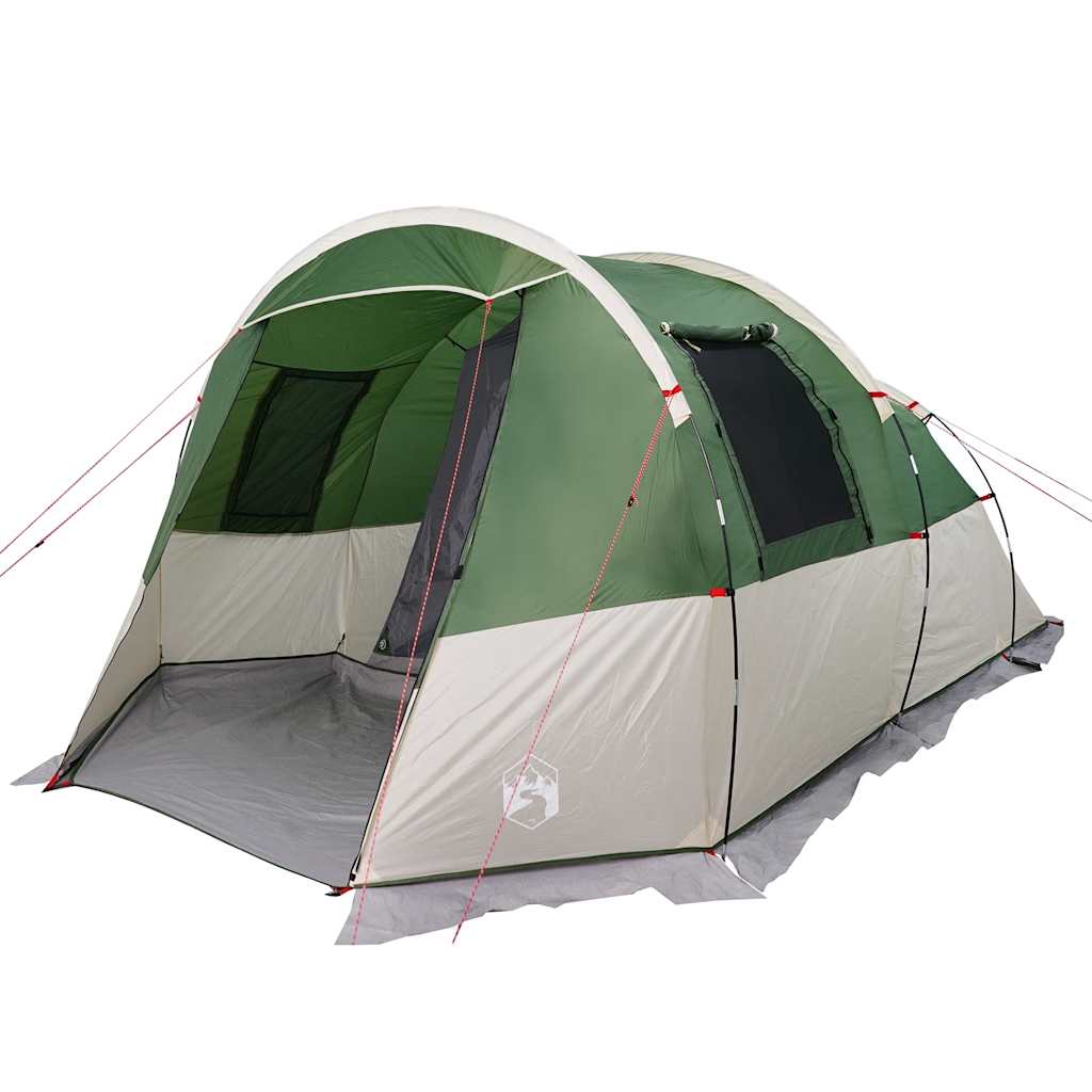 Vidaxl Tunnel Stan 4-Person Waterproof Green