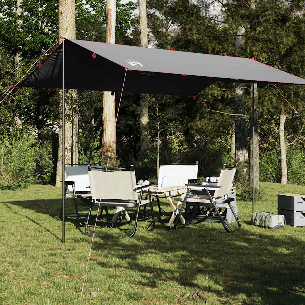 Vidaxl Camping canopy waterproof 360x294 cm Gray and Orange