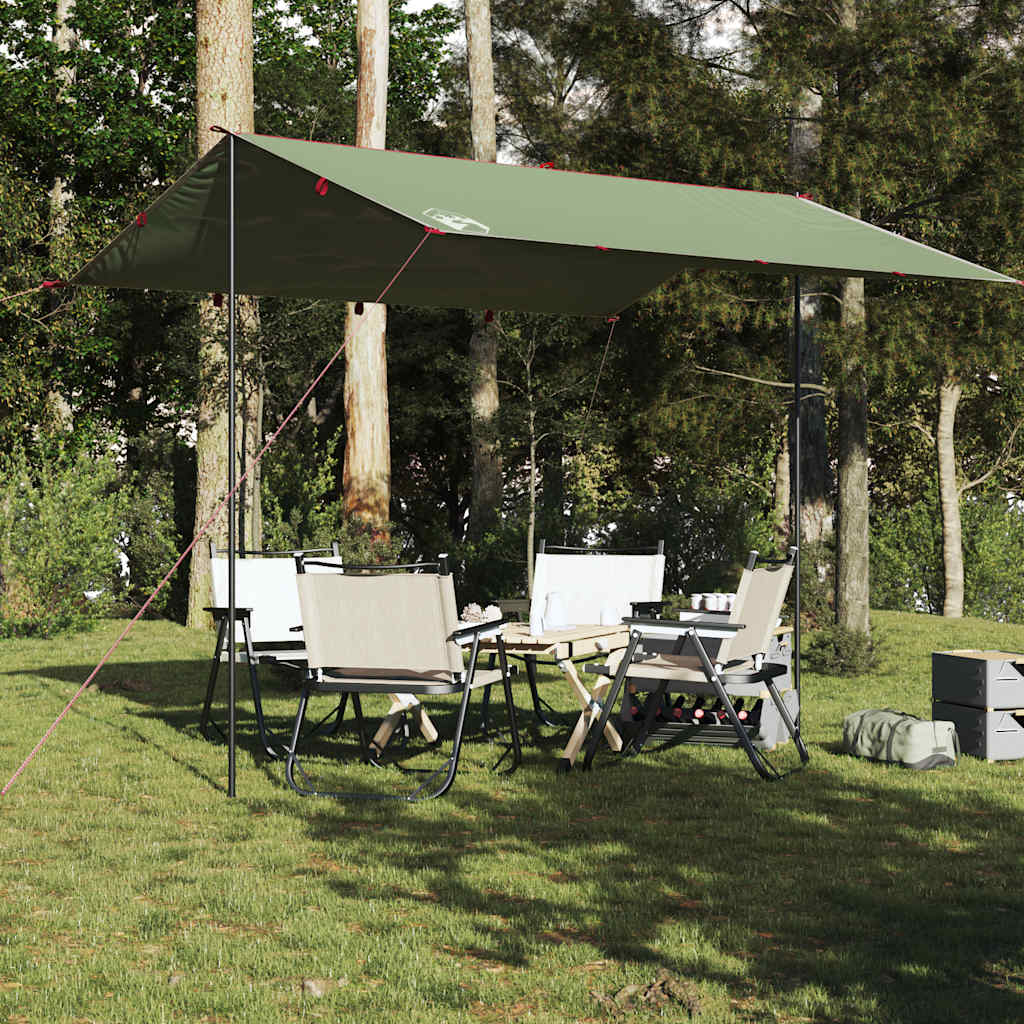 Vidaxl Camping Canopy Waterproof 360x294 cm verde