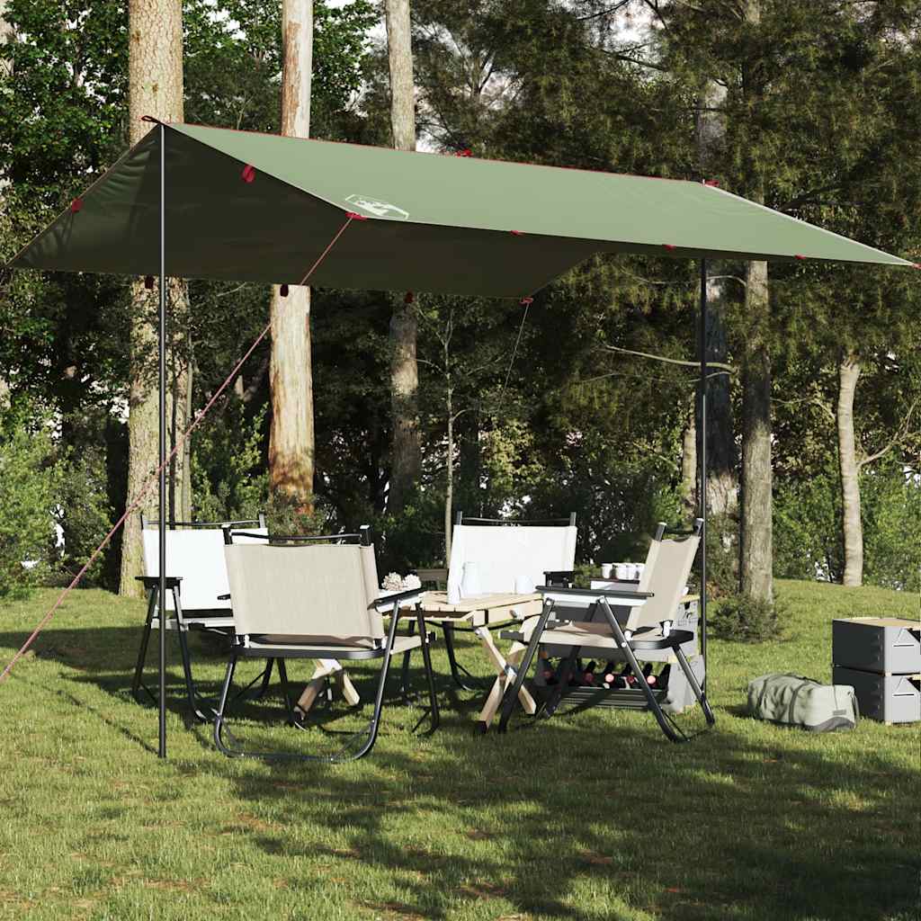 Vidaxl kampeerluifel waterdicht 360x294 cm groen