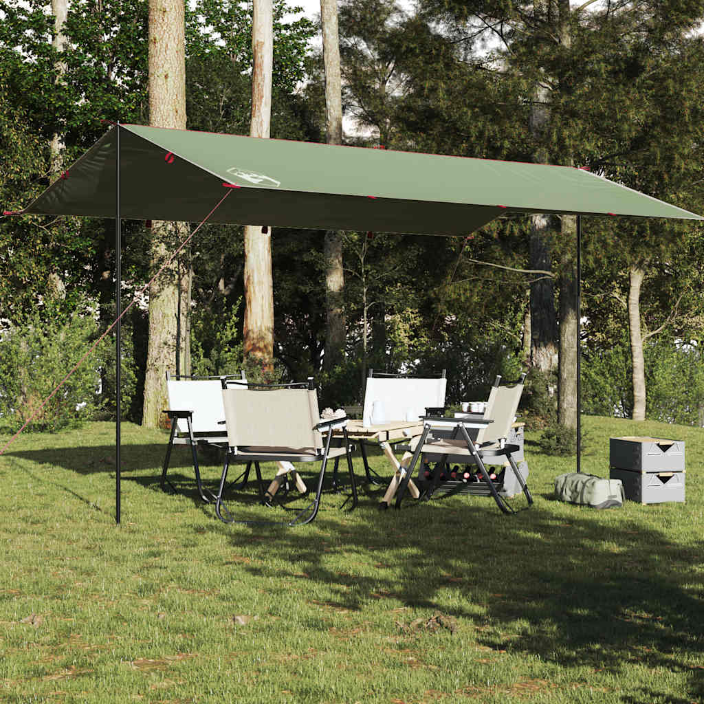 Vidaxl Camping kalesje vanntett 500x294 cm grønn