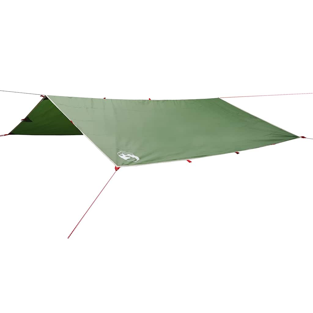 Vidaxl Camping Baldachin wasserdicht 500x294 cm Grün