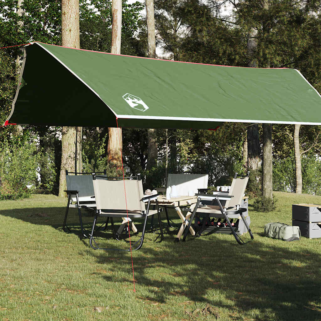 Vidaxl Camping Baldachýn vodotěsný 500x294 cm zelená