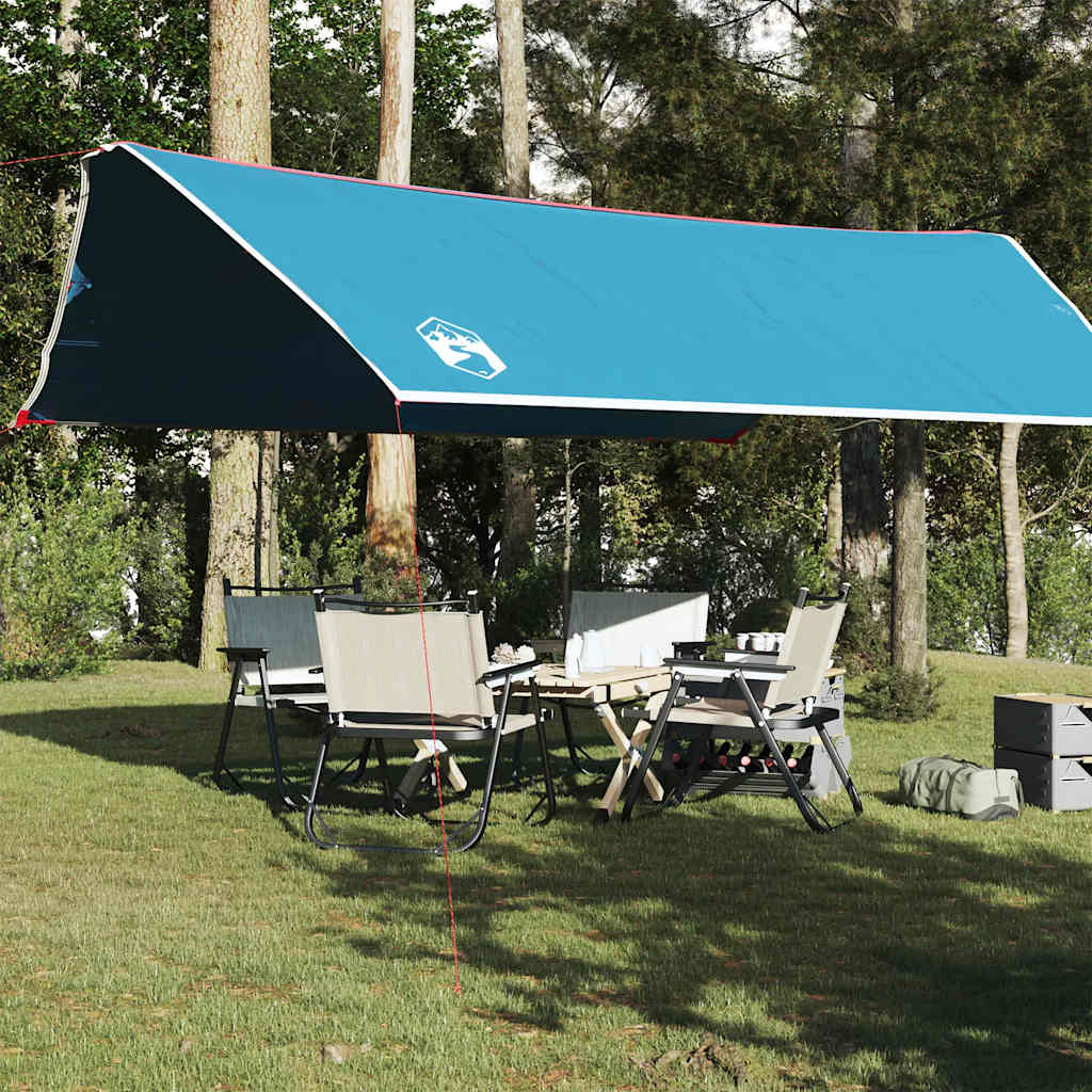 Vidaxl Camping Camping Camping Vandtæt 500x294 cm blå