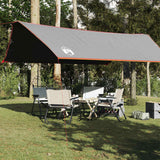 Vidaxl Camping Canvas Waasserdicht 500x294 cm Grey an orange