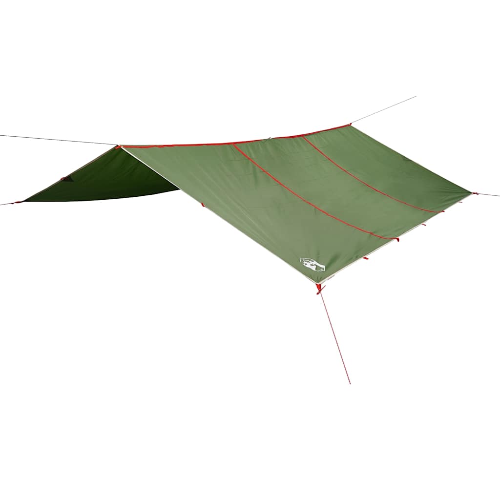 Vidaxl Camping Canopy Waasserdicht 420x440 cm gréng