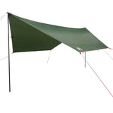 Vidaxl Camping -Baldachin wasserdicht 430x380x210 cm Grün