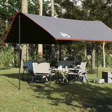 Vidaxl Camping canvas waterproof 430x380x210 cm gray and orange