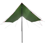 Vidaxl Camping canvas waterproof 460x305x210 cm green