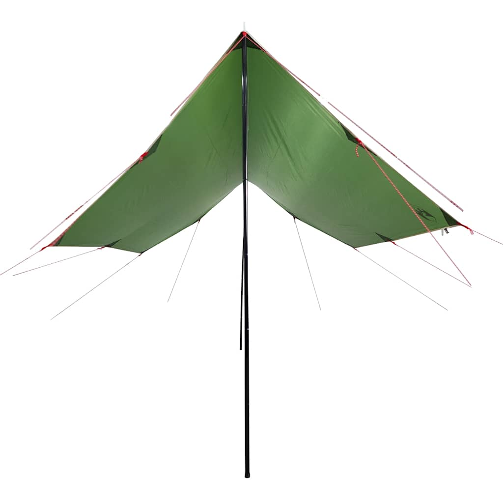 Vidaxl Camping Canvas wasserdicht 460x305x210 cm Grün