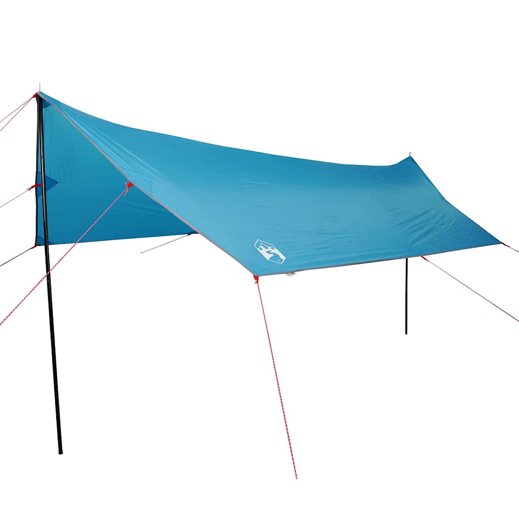 Vidaxl Camping lærred Vandtæt 460x305x210 cm blå